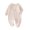 Pink, variant on Zwiiyzr Newborn Baby Girl Boys Clothes Romper Long Sleeve Floral Jumpsuit Bodysuit Infant Romper Fall Winter Outfits 0-1T Khaki