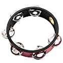Remo Headless 6 inch Tambourine (Single Jingle; Red; Age 12+)