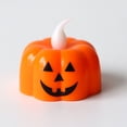 thumbnail image 2 of Injueey 12 unids/set lámpara de calabaza impermeable para decoración de Halloween al aire libre luz de noche de calabaza de Halloween Iluminación navideña, 2 of 6