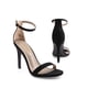 thumbnail image 3 of DREAM PAIRS KARRIE Zapatos de Tacón Alto para Mujer en Ante Negro Talle 8, 3 of 8
