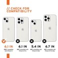 thumbnail image 3 of FYBTO UAG Designed for iPhone 13 Case [6.1-inch Screen] Rugged Lightweight Slim Shockproof Pathfinder Protective Cover, Black, 3 of 5