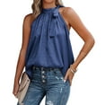 thumbnail image 1 of SMihono Hauts pour Femmes Débardeur pour Femmes Été Femme Dos Nu Col Rond Sans Manches T-Shirt à Imprimé Léopard Hauts Débardeurs pour Femmes Hauts d'Été pour Femmes, 1 of 9