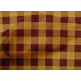 thumbnail image 4 of oneOone Cotton Cambric Maroon Fabric Gingham Check Dress Material Fabric Print Fabric By The Yard 56 Inch Wide, 4 of 4