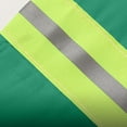 thumbnail image 5 of Fengqque Safety Jacket for Men,Sleeveless V-neck Breathable Mesh Waterproof High Visibility Reflective Jacket with Pockets and Zipper Workwear Jacket Green XXL, 5 of 9