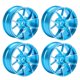 thumbnail image 4 of 4 bujes de rueda RC de alta resistencia al desgaste, aleación de aluminio, accesorios para coche de control remoto para coche deportivo plano 1/10, color azul, 4 of 14