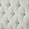 thumbnail image 3 of Merluxy King Platform Bed Frame, Adult Upholstered Sleigh Bed with Scroll Wingback Headboard, Cream, 3 of 9