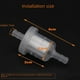 thumbnail image 1 of Filtro de gasolina Copa de aceite Filtro de gasolina de polímero Filtro de gasolina para motocicleta Filtro de gasolina, 1 of 4