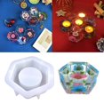 thumbnail image 2 of ZPAQI Custom Hexagonal Candle Holders Crafting Silicone Mold Durable Resin Moulds, 2 of 21