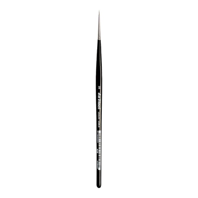da Vinci Pinceau Aquarelle Série 36, Rond Rouge Russe avec Manche Noir, Taille 5/0