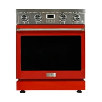 30" Electric Range w/ Red Door