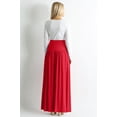 thumbnail image 3 of Reg and Plus Size Maxi Skirts for Women Long Length Skirts with Pockets Beach SwimCoverup,Night Out,Casual Office,Party, 3 of 4