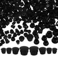 thumbnail image 4 of MLINS  200 Pcs Screw Hole Plugs Outdoor Chair Leg Floor Protectors Bumper Furniture Caps Table Black, 4 of 8