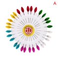 thumbnail image 1 of 12/30Pcs Fashion Crystal Ball Brooch Pin Muslim Hijab Scarf Pins Scarf Clip Wedding Pin For Women Hijab Pins With Hat, 1 of 4