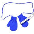 thumbnail image 6 of FNGZ 1Pair Gloves, Blue Gloves Mittens, Children Winter Warm Solid Knitted Cute With String Gloves, 6 of 9