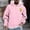 Pink, variant on Men's Mini Chest Graphic Pullover Hoodie with Drawstring Front Pocket, Basic Sweatshirt, Sleek Fall Winter Essential Casual Hooded Top Yellow M