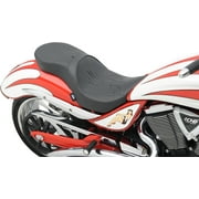 Drag Specialties 0810-1578 Low Profile Touring Seat with Backrest Option Flame