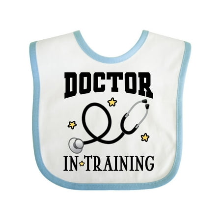 

Inktastic Future Doctor in Training Outfit Gift Baby Boy or Baby Girl Bib