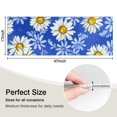 thumbnail image 5 of Blue Daisy Flower Lightblue Petals Pattern Kitchen Rug Mat,Kitchen Runner Rugs Non Skid Washable,Decorative Kitchen Floor Mats for Kitchen,Sink,Laundry,17"X47", 5 of 5