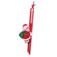 thumbnail image 4 of Cuerda de escalada eléctrica Papá Noel lindo muñeco adorno muñeco de Papá Noel juguete de Navidad Tal como se describe, 4 of 7