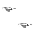 thumbnail image 2 of Gafas de sol Qarigey media montura para hombre estilo Vintage con dioptrías antideslizante, 2 of 6