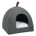 thumbnail image 2 of Cama de Gato Plegable de Gato Casa de Gato Casa de Carpa de Mascotas de Interior Con Teta de Gris, Talla S, 2 of 7