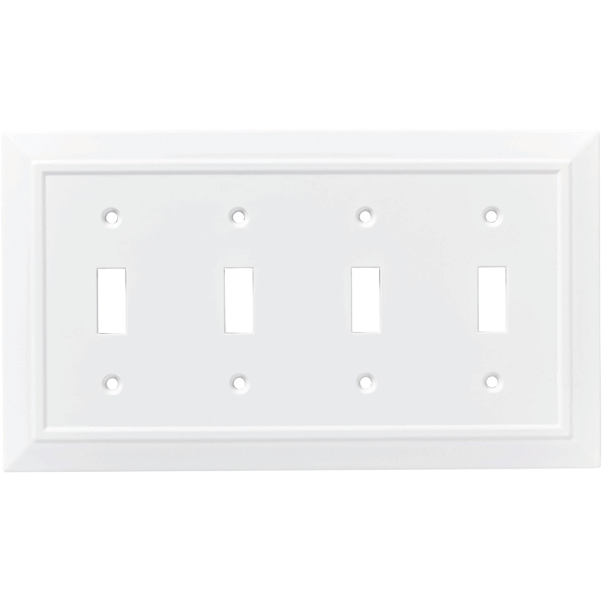 Franklin Brass W10848-UN-C Square Triple Decorator Wall Plate/Switch Plate/Cover Unfinished Wood 
