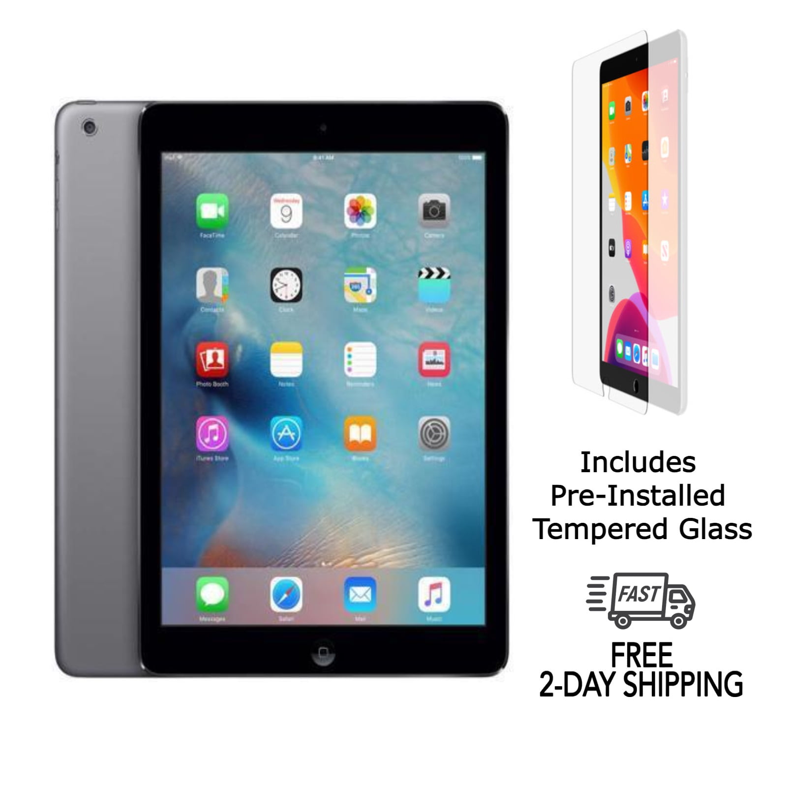 iPad Air 9.7インチ Restored Apple iPad Air 9.7-inch 16GB Wi-Fi, Space Gray