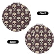 thumbnail image 2 of Bingfone funny Skull star Print Compact Vanity Makeup Mirror for Men Women Girls for Pocket Purse Wallet Handbag,Portable Small Handheld Beauty Mirror-Round Shape, 2 of 9