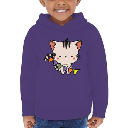 

Cute Kittyboo W Colorful Flags Hoodie Toddler -Image by Shutterstock 4 Toddler