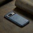 thumbnail image 7 of Magnetic Phone Case for Google Pixel 8, Classic Business Shockproof Protective Compatible with MagSafe Charging PU Leather Back Case for Men Women for Google Pixel 8 - Blue, 7 of 7