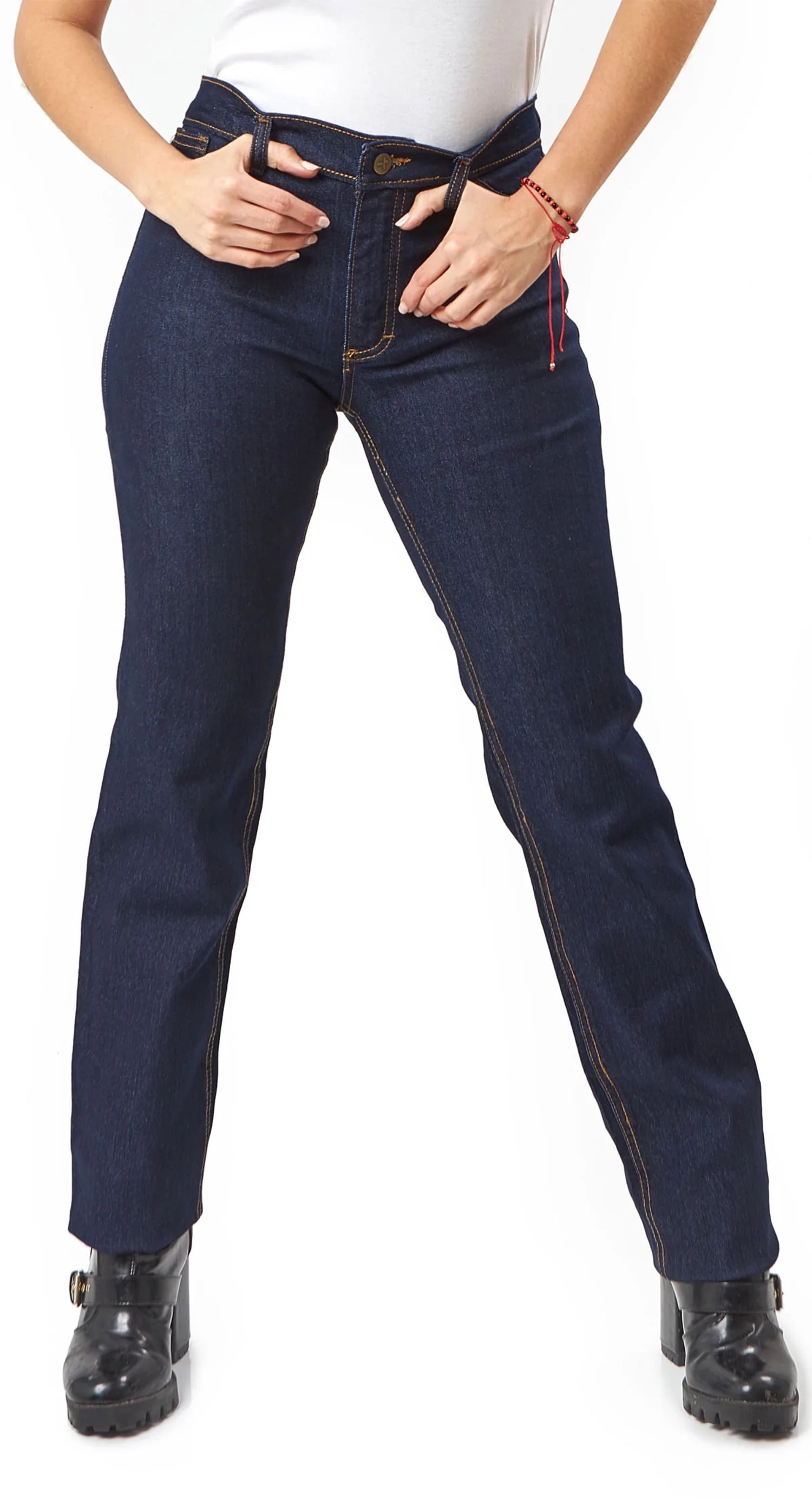 Kolossus Women Cotton Blend Super Stretch Work Jeans