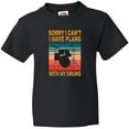 thumbnail image 3 of Inktastic Drummer Funny Retro Plans With My Drums Youth T-Shirt, 3 of 5
