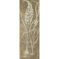 thumbnail image 3 of Schlabach, Sue 11x24 Black Modern Framed Museum Art Print Titled - Flower Lines III, 3 of 5