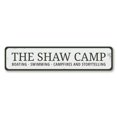 thumbnail image 2 of Camp Last Name Novelty Decor, Metal Wall Sign - 4x18 Inches, 2 of 4