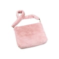 thumbnail image 5 of SAYOO Women Plush Shoulder Bag with Detachable Shoulder Strap Zipper, 5 of 7