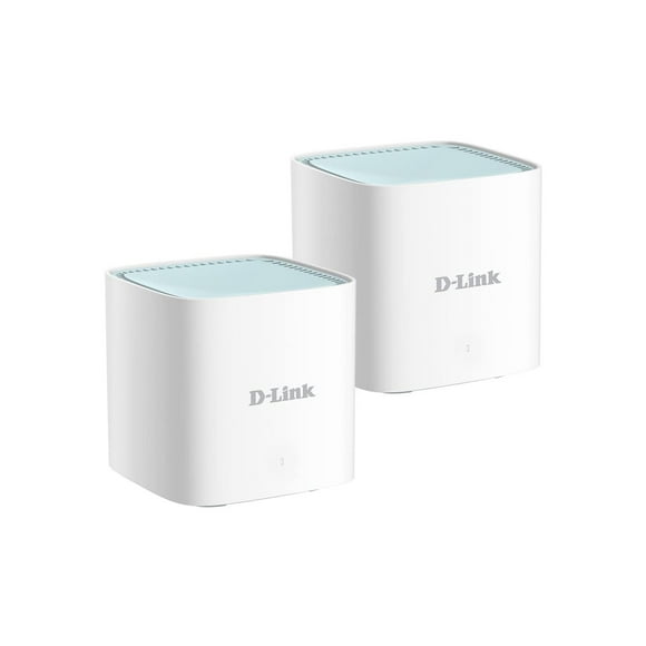 Sistema de Router WiFi 6 Mesh D-Link M15/2 Eagle Pro AI Blanco con Control de Voz multicolor