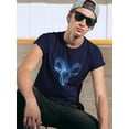 thumbnail image 2 of Neon Goat T-Shirt Men -Image by Shutterstock, Male 5X-Large, 2 of 4