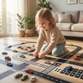 thumbnail image 7 of Masking Tape 2 Inch, Road TapeforKids, Masking Tape 2 Inch Wide, 5Yd Length, Removable Adhesive, Railway Track Marking, Imaginative Playtime, 1 Pc, 7 of 7