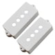 thumbnail image 2 of 2x cubiertas de pastillas abiertas para bajos para instrumentos de precisión. Piezas de instrumentos musicales. Blanco, 2 of 8