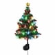 thumbnail image 2 of Luces solares para árbol de cedro navideño de exterior | Lámpara de estaca resistente a la intemperie, IP65, impermeable | LED blanco cálido | Sensor automático de anochecer a amanecer | Decoración, 2 of 5