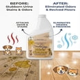 thumbnail image 3 of Pet Floor Cleaner – Enzyme Powered Odor Eliminator. Floor Cleaner for Mopping – Removes Urine & Stains – Deep Cleaner for Floors & Grout – Commercial-Grade Concentrate, 3 of 4
