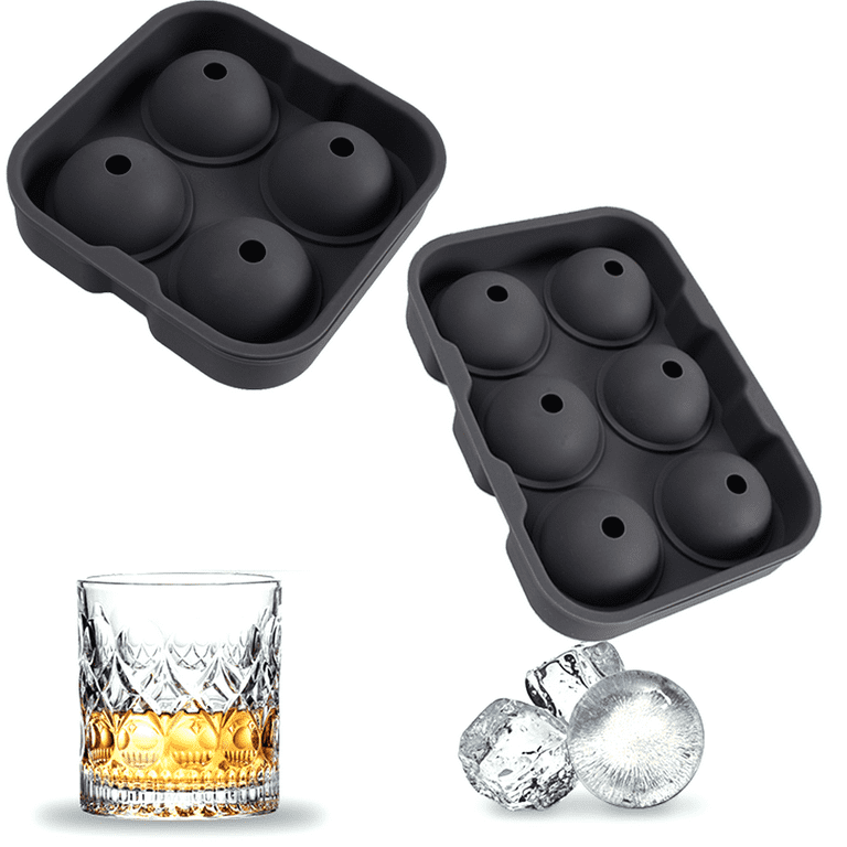 Creative Ice Ball Mold Whiskey Spherical Ice Cube Light Bulbs Ice Mold Food  Grade Silicone Ice Cube Ball Maker Mould Bar Tools – the best products in  the Joom Geek online store