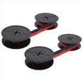 thumbnail image 3 of 2Pack Typewriter Ribbon Twin Spool Typewriter Ribbon Red and Black Twin Spool Replacement Pack for Most Typewriter, 3 of 5