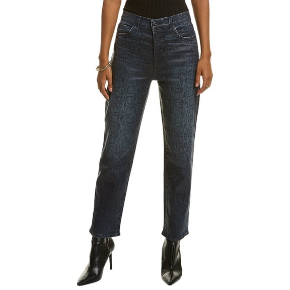 JOE'S Jeans womens  The Honor High-Rise Indigo Slither Straight Ankle Jean, 23,