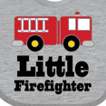 thumbnail image 4 of Inktastic Little Firefighter Fire Engine Boys or Girls Baby Bib, 4 of 4
