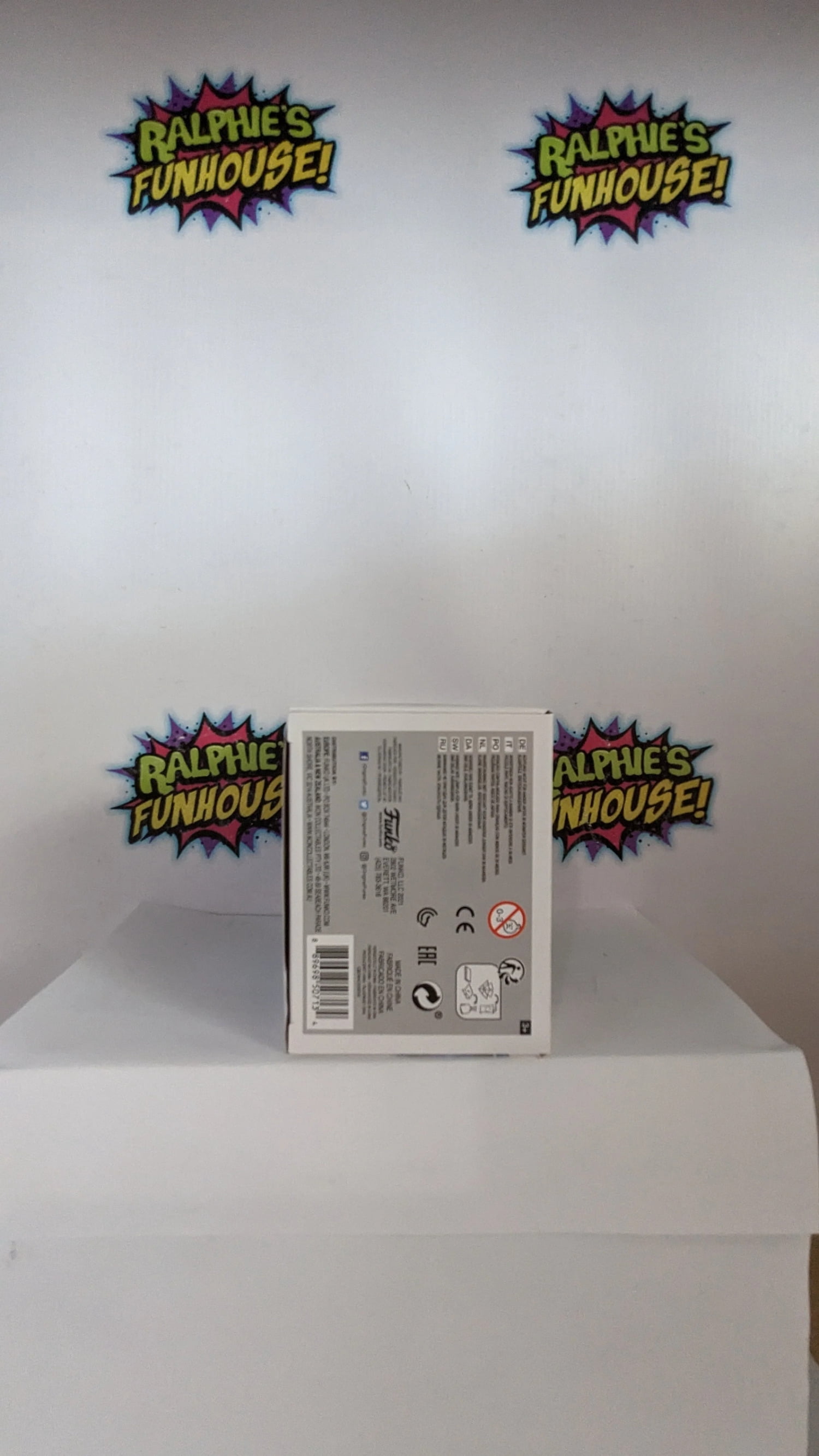 Funko POP! Fundays Freddy Funko SE [Artist Series, Blue & White Stripes] LE 2000 Exclusive