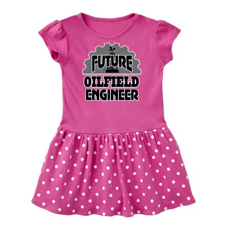 

Inktastic Future Oilfield Engineer Gift Baby Girl Dress