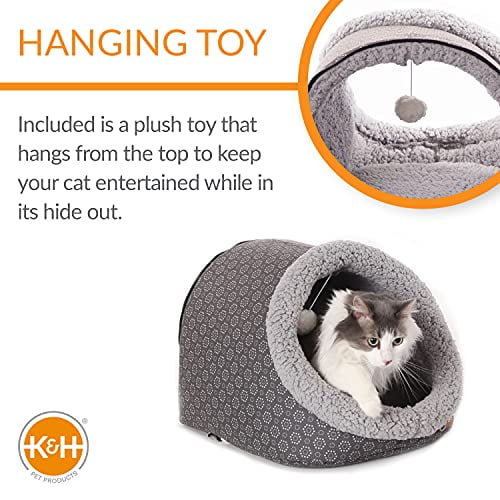 Heated cat cheap beds walmart