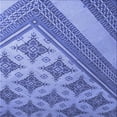 thumbnail image 1 of Ahgly Company Machine Washable Indoor Square Transitional Denim Blue Area Rugs, 5' Square, 1 of 7