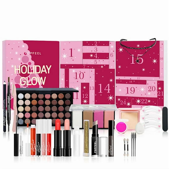 Makeup Advent Calendar Beauty Advent Calendar 2024 Christmas, 24 Day Countdown Calendar Skincare Makeup Boxes